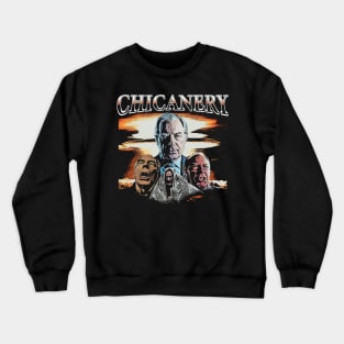 Chicanery Chuck Retro Crewneck Sweatshirt